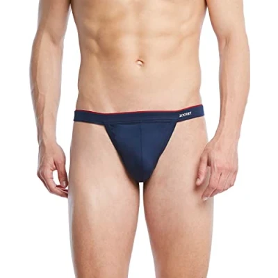 Abbildung von 2(x)ist)IST Sliq Micro Y Back Tanga für Herren, Varsity Navy, Medium