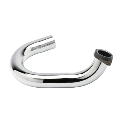 Abbildung von Tuningkrümmer Ø32mm verchromt mit Kugelflansch Roller SR50, SR80