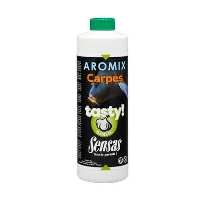 Abbildung von Sensas Aromix Carp Tasy Garlic 500ml Boilie Liquid