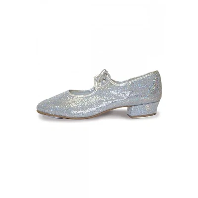 Abbildung von Roch Valley Hologramm Steppschuhe für Mädchen und Damen 32 Silber