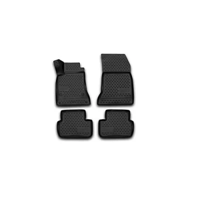 Abbildung von LEMENT Auto Fußmatten für MERCEDES BENZ B Class W246, 2011 2018, 4 tlg., W246 PkW, Passgenaue, Passform