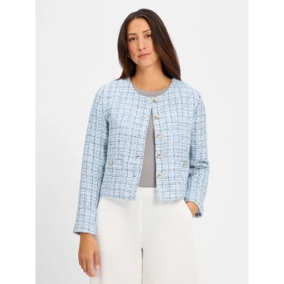 Abbildung von Marie Lund Leichte Jacke, Damen, Größe: 42, Hellblau blau