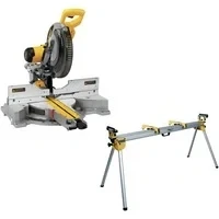Abbildung von Paneelsägen Set DWS780KIT + Untergestell DE7023, Kapp und Gehrungssäge