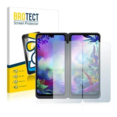 Abbildung von BROTECT Schutzglas für LG G8X ThinQ Schutzfolie Panzer Folie Glas [Extrem Kratzfest 9H, Anti Fingerprint, Ultra Transparent]