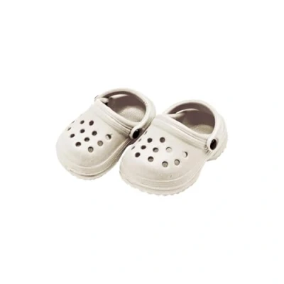 Abbildung von Puppen Clogs, beige gro&szlig;, Gr. 38 45 cm
