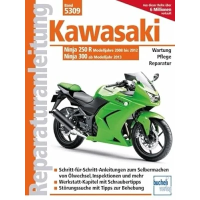 Abbildung von Kawasaki Ninja 250 R (2008 2012) 300 (ab 2013): Wartung, Pflege, Reparatur. Schritt für Anleitungen zum Selbermachen von Ölwechsel, ... mit Tipps zur Behebung (Reparaturanleitungen)