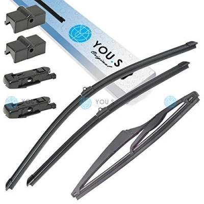 Abbildung von YOU.S SCHEIBENWISCHER SET VORNE + HINTEN 550 450 250 mm (3 Stück)