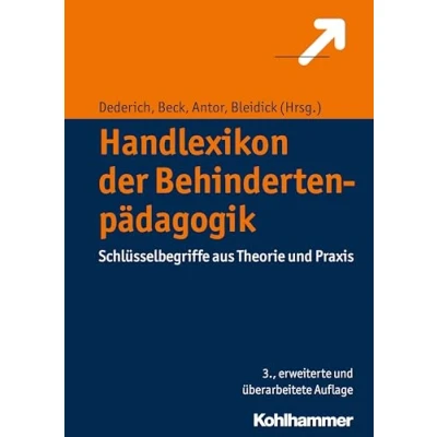 Abbildung von Handlexikon der Behindertenpädagogik: Schlüsselbegriffe aus Theorie und Praxis