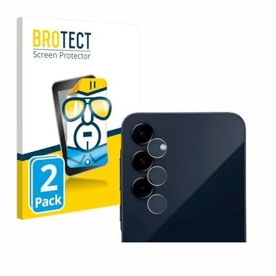 Abbildung von BROTECT (2 Stück Schutzfolie für Samsung Galaxy A35 5G (NUR Kameraschutz) Displayschutz Folie Ultra Klar