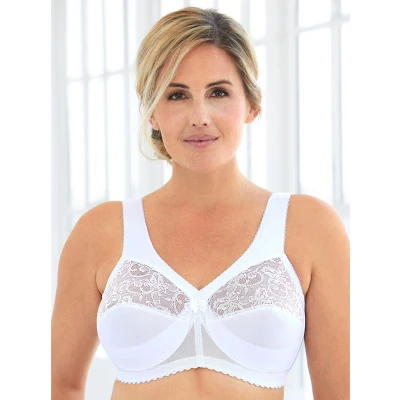 Abbildung von Glamorise Magic Lift Soft Cup, Übergröße, mit Schulter Komfort,Weiß,105G