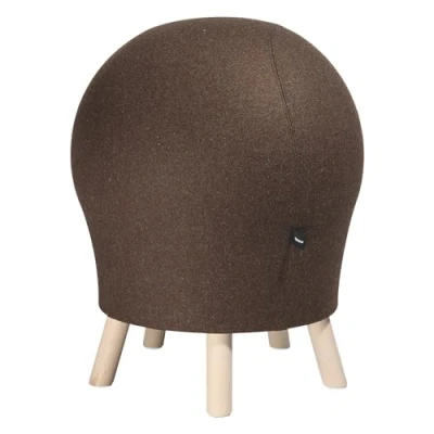 Abbildung von Topstar Sitzhocker Sitness 5 Alpine Filzoptik braun