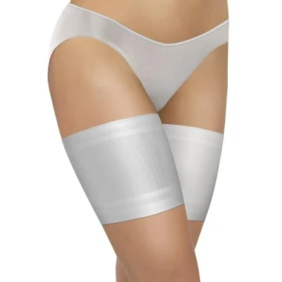 Abbildung von sesto senso Oberschenkelbänder Sexy Elastische Anti reibung mit 4 Silikonstreifen Glatt Weiß 60 65 M