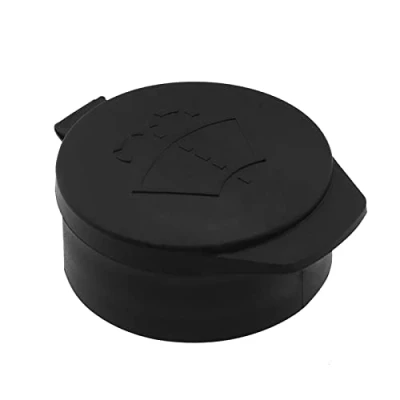 Abbildung von SG Store Windschutzscheibe Wasserflasche Abdeckung Ersatz 113102800A Kompatibel mit Tesla Model 3/Y Modell X/S Auto Scheibenwaschanlage Flaschenverschluss Schwarz