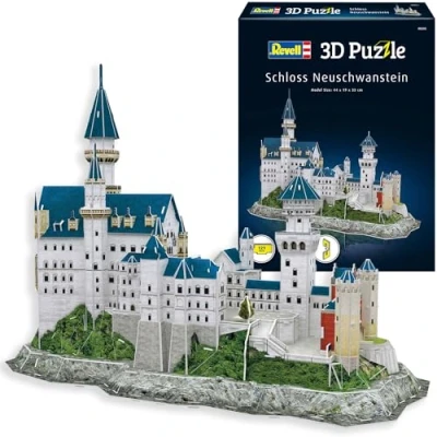 Abbildung von Revell® 3D Puzzle Schloss Neuschwanstein, 121 Puzzleteile