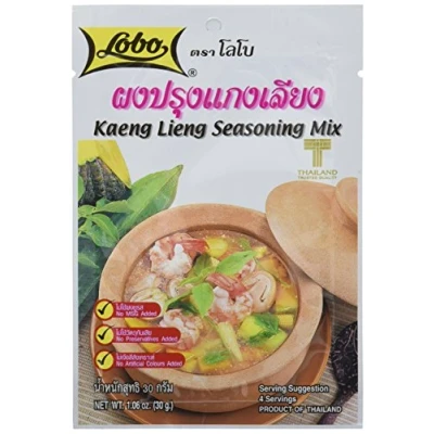 Abbildung von Lobo Würzmschung für Kaeng Lieng Suppe (Garnelen und gemüsesuppe) 30 g