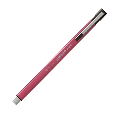Abbildung von Tombow EH KUMS81 Mono Radiergummi Metall quadratisch pink