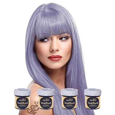 Abbildung von 4 x La Riche Directions Semi Permenant Hair Colour Dye Box Of Four Wisteria (dir)