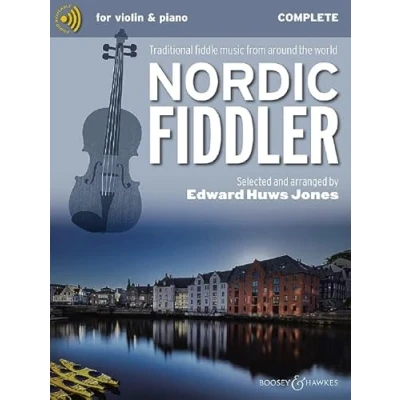 Abbildung von Nordic Fiddler: Traditional fiddle music from around the world. Violine (2 Violinen) und Klavier, Gitarre ad libitum. (Fiddler Collection)