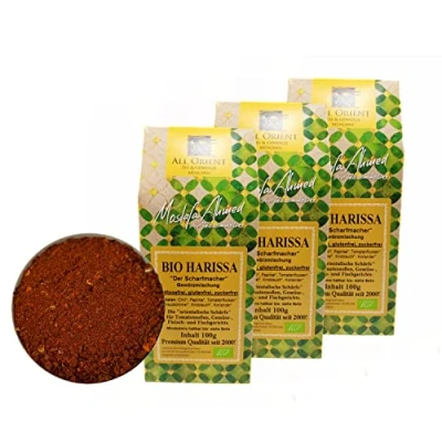 Abbildung von 3x 100g BIO Harissa