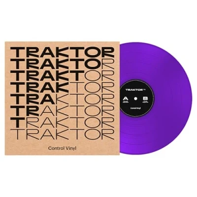 Abbildung von Native Instruments TRAKTOR Control Vinyl MK2 2024 Edition, purple DJ