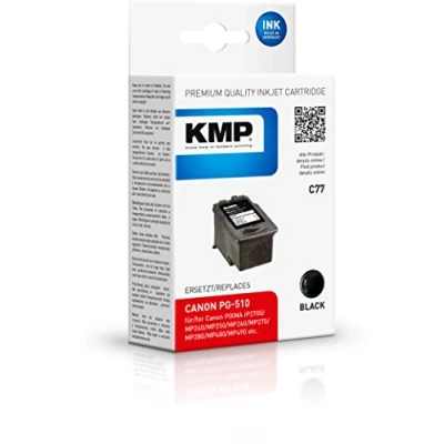 Abbildung von 0 KMP Druckkopf C77 schwarz kompatibel zu Canon PG 510
