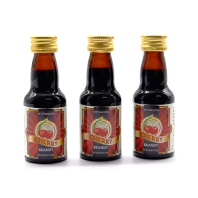 Abbildung von Cherry Brandy 3x25 ml alkoholfreier Essenz für Wodka Aroma Kuchen