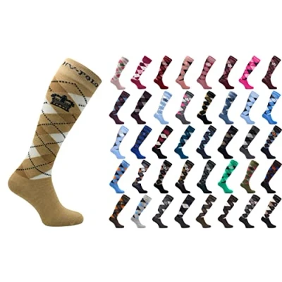 Abbildung von HV Polo Socken Argyle Navy Roja Sand 39 42