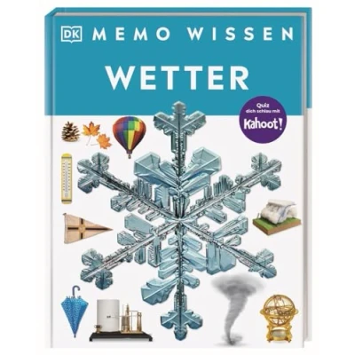 Abbildung von memo Wissen. Wetter: Wolken, Stürme, Blitze: Kompetentes Sachwissen und kahoot Quizfragen. Für Kinder ab 8 Jahren