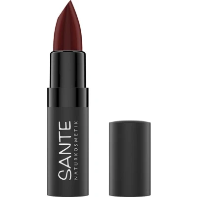Abbildung von SANTE Naturkosmetik Matte Lipstick 08 Sunset Cherry, Lippenstift, Matt Effekt, Mit Bio Kakaobutter, Intensive Farbpigmentierung, 4, 5g