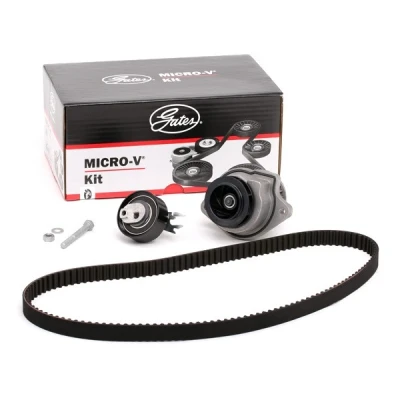 Abbildung von GATES KP15427XS 1 Wasserpumpe + Zahnriemensatz mit Tru Power VOLKSWAGEN: Polo III Schrägheck, Lupo / 3L, Variant