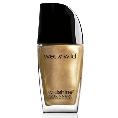Abbildung von Wet n Wild, Wild Shine Nail Color, Nagellack ohne Formaldehyd, Toluol und Phthalate, langanhaltende Formel die schnell trocknet, Ready to Propose