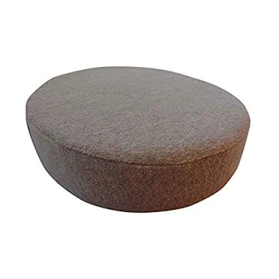 Abbildung von Antar AT03012 Zwei Schaumschichten Elliptisches Sitzkissen, 34 cm Länge x 40 Weite 8 Höhe, 370 g