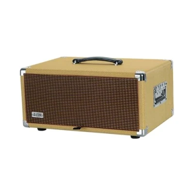 Abbildung von Gator Cases Retro Series Vintage Amp Rack Gehäuse; 4U Tweed (GR RETRORACK 4TW)