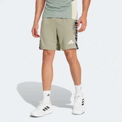 Abbildung von adidas Performance Short kurze Sporthose, Herren, Größe: Mx7&quot;, Silver pebble