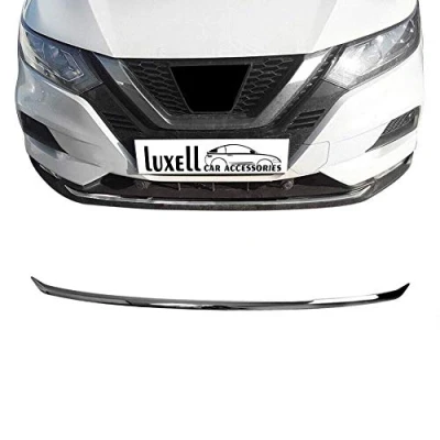 Abbildung von Luxell Frontstoßstange aus Edelstahl [2017+] für Qashqai J11 [1 Stück, Chrom, VEHICLE_BUMPER, 283352379347]
