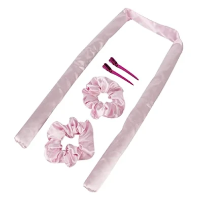 Abbildung von Heatless Curling Rod Headpiece Lazy Curler Set Hair Sleep Curls Silk Ribbon Soft Tool