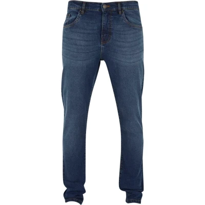 Abbildung von Urban Classics Jeans Slim Fit, Herren, Größe: 30, New dark blue washed
