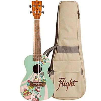Abbildung von Flight, 4 saitige Cupcake Konzert Ukulele AUC 33