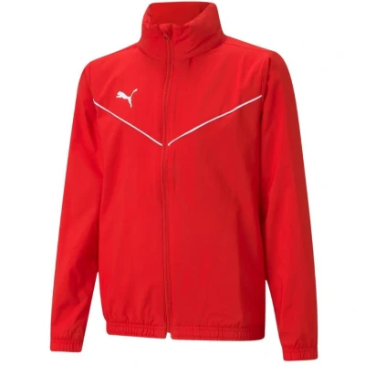 Abbildung von Puma Regenjacke / wasserabweisende Jacke für Kinder, Größe: 164, Rotweiss