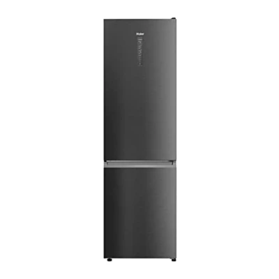 Abbildung von Haier 2D 60 SERIE 5 HDW5620 CNPD Kühl Gefrierkombination/Total No Frost/Smart hON App/HumidityZone/XXL Nutzinhalt/Leise nur 36 db(A) / Dark Inox