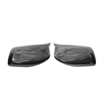 Abbildung von STOIFFFHH Spiegelabdeckungen Kompatibel mit E60 für E61 E63 E64 2003 2004 2005 2006 2007 2008 Rückspiegelabdeckung Seitenspiegelschale(Carbon One Pair)