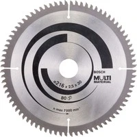 Abbildung von BOSCH Kreissägeblatt, Multi Material 80Z 216 x 30 2,5 mm