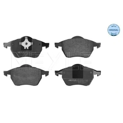 Abbildung von MEYLE 025 218 4819 Bremsbelagsatz ORIGINAL Quality Vorderachse für Verschleißwarnanzeiger vorbereitet mit Anti Quietsch Blech FORD: Galaxy Mk2 MPV