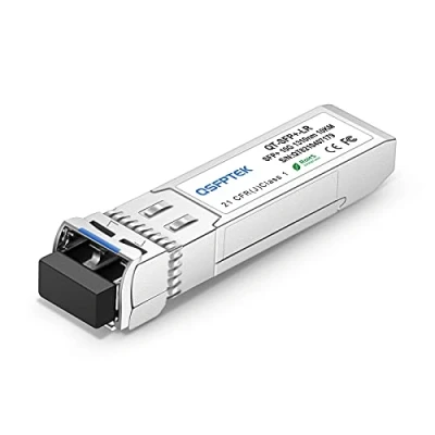 Abbildung von QSFPTEK für Extreme 10G SFP+ Modul 10GBASE LR 1310nm 10km DDM Single Mode LC SFP + Transceiver
