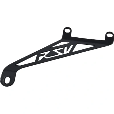 Abbildung von Zieger Auspuffhalter schwarz für Aprilia RSV Mille 1998 2003