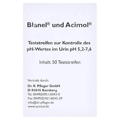 Abbildung von Teststreifenheft Z.bestimmung D.urin ph 50 St