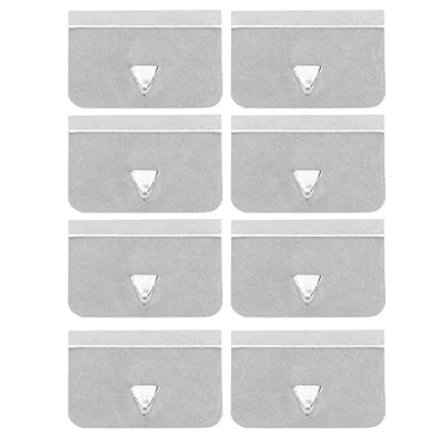 Abbildung von Suuonee Windabweiser Clips, Universal Auto Edelstahl Wind Regen Abweiser Kanal Befestigung Halteklammern Set(8pcs)