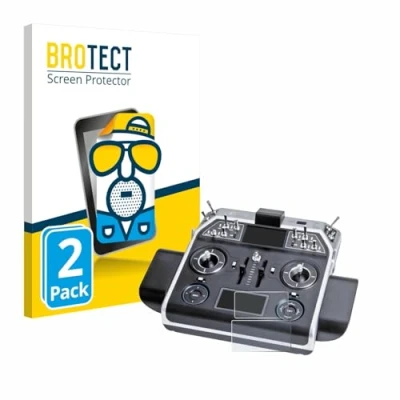 Abbildung von BROTECT Entspiegelungs Schutzfolie für Graupner MC 28 (2 Stück) Matte Displayschutz Folie, Anti Reflex, Fingerprint
