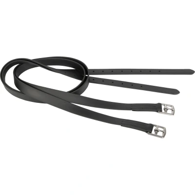 Abbildung von Harry&#039;s Horse Steigbügelriemen original Biothane 155 Schwarz