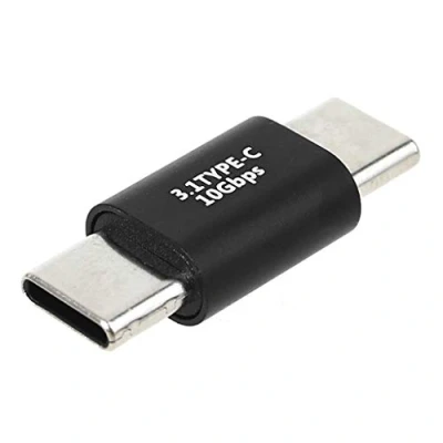 Abbildung von Yjcnelcr OTG USB C Zu Typ Männlich Weiblich Lade Daten Konverter Stecker Langlebig